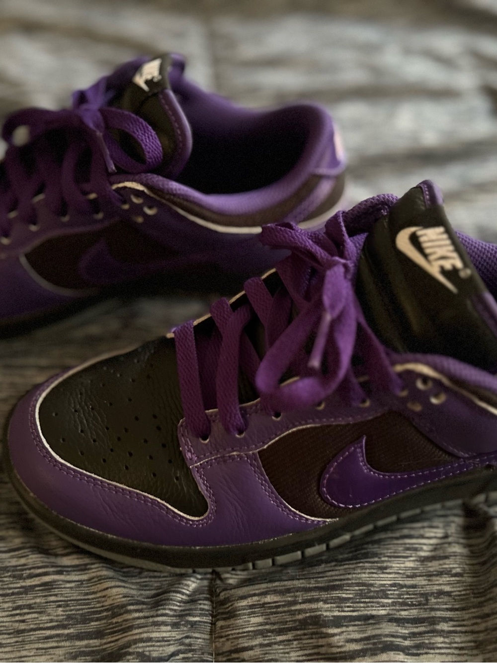 Purple/Black Nike Dunks - Picture 3 of 9